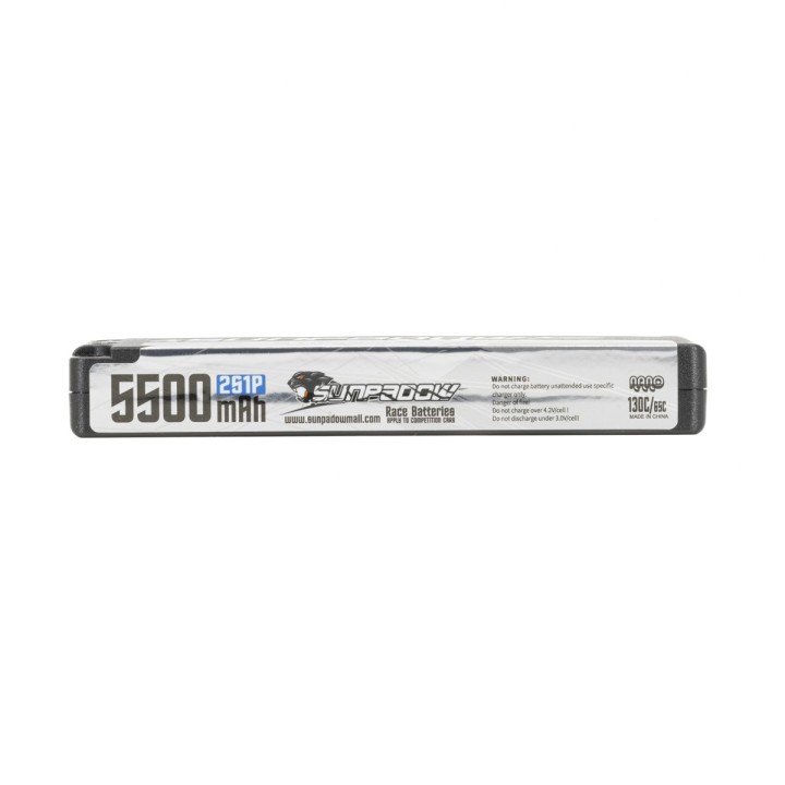 Sunpadow Platin Series Lipo Battery 5500mAh 7.4V 2S1P 130C - Sunpadow