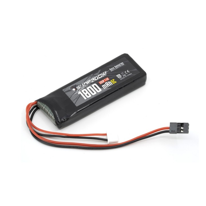 Sunpadow TX Pack 1800mAh 7.4V 2S1P 5C