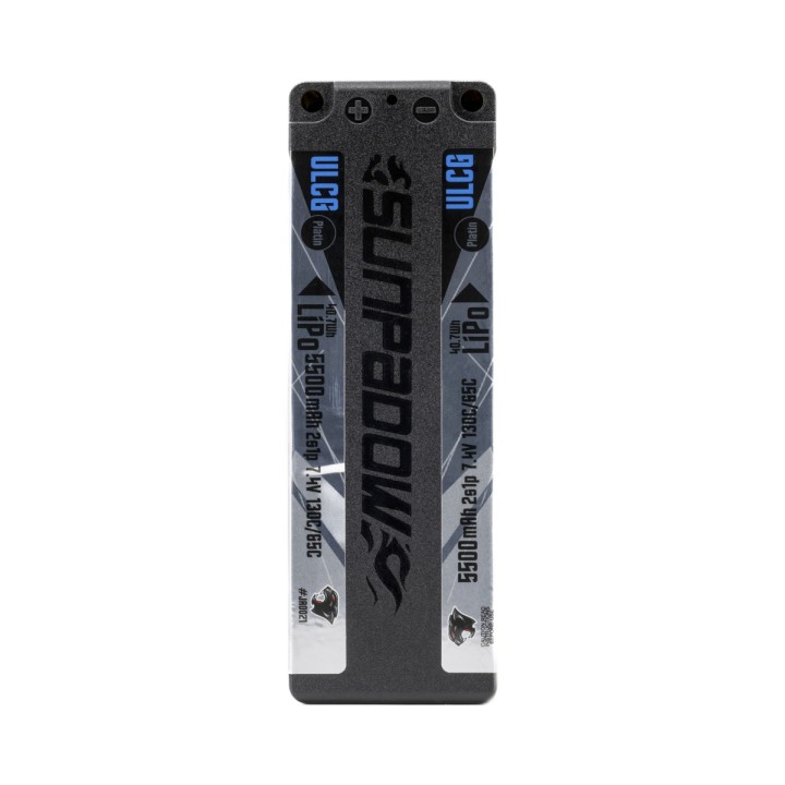 Sunpadow Platin Series Lipo Battery 5500mAh 7.4V 2S1P 130C - Sunpadow