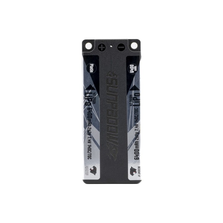 Sunpadow Platin Series Lipo Battery 6400mAh 7.4V 2S2P 140C - Sunpadow