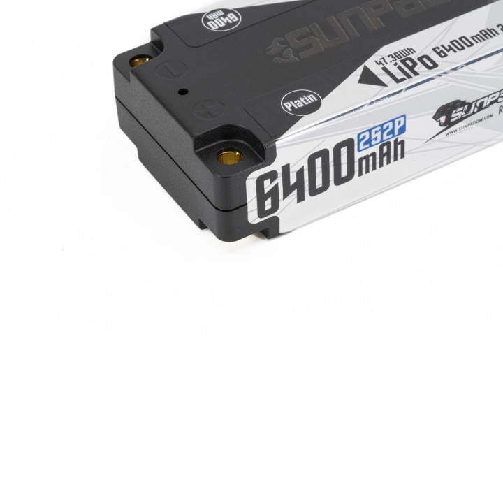 Sunpadow Platin Series Lipo Battery 6400mAh 7.4V 2S2P 140C - Sunpadow