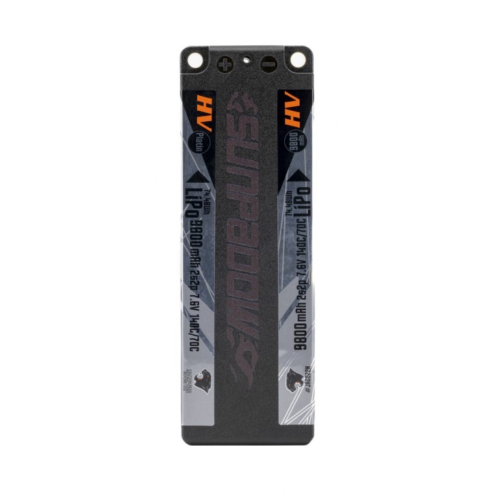 Sunpadow Platin Series Lipo Battery 9800mAh 7.6V 2S2P 140C - Sunpadow