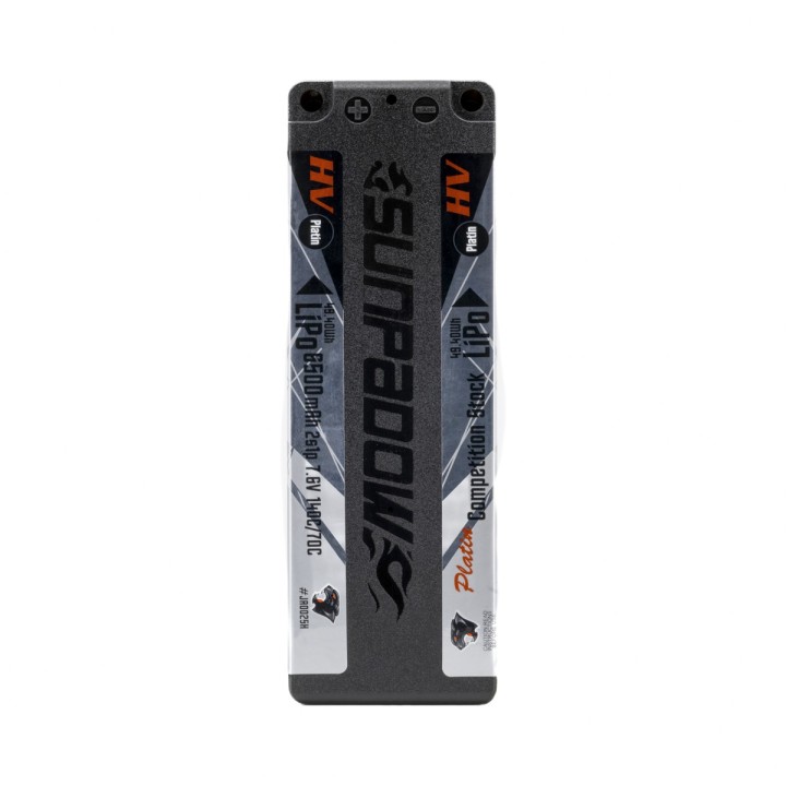 Sunpadow Platin Series Lipo Battery 6500mAh 7.6V 2S1P 140C - Sunpadow