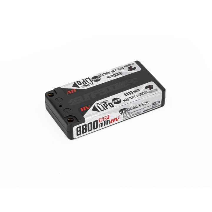 Sunpadow Platin Series Lipo Battery 8800mAh 3.8V 1S2P 140C - Sunpadow