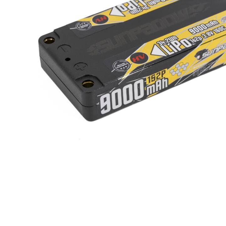 Sunpadow Champion Series Lipo Battery 9000mAh 3.8V 1S2P 160C - Sunpadow
