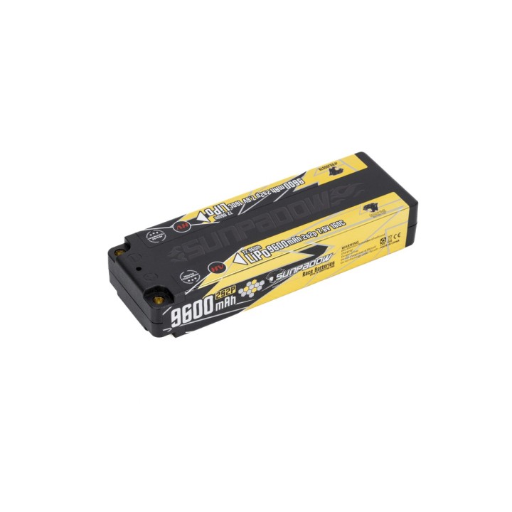 Sunpadow Champion Series Lipo Battery 9600mAh 7.6V 2S2P 160C - Sunpadow