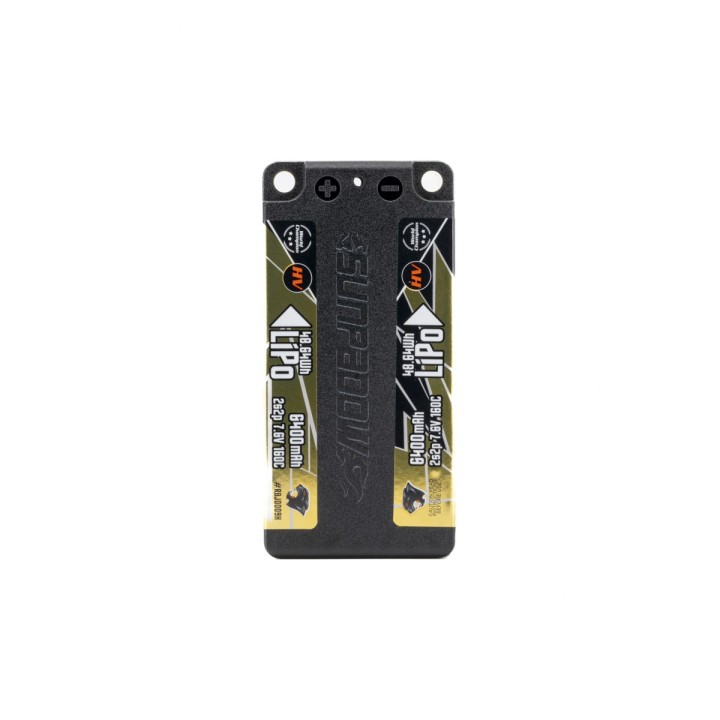 Sunpadow Champion Series Lipo Battery 6400mAh 7.6V 2S2P 160C - Sunpadow