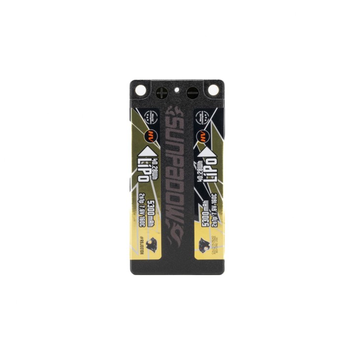 Sunpadow Champion Series Lipo Battery 5300mAh 7.6V 2S1P 160C - Sunpadow